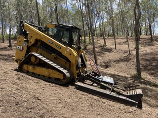 Skid Steer + Slasher — Minespec Plant Hire Brisbane & Sunshine Coast