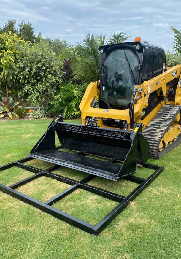 Skid Steer + Levelling Bars — Minespec Plant Hire Brisbane & Sunshine Coast